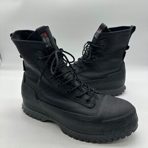 Converse A11162C Mens 11 Womens 13 Black Chuck Taylor All Star Lugged 2.0 X-Hi